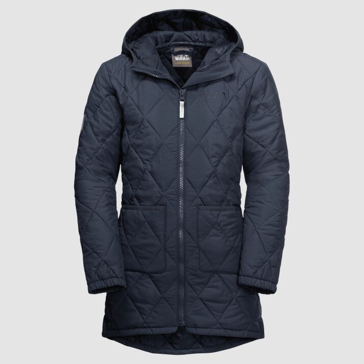 Chamarra Invierno Jack Wolfskin Winter Diamond Niños Azules Mexico-5839711